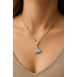 Κολιέ σταυρός από ασήμι 925 SILVENZA