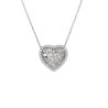 Κολιέ καρδιά από ασήμι 925 SILVENZA