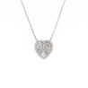 Κολιέ καρδιά από ασήμι 925 SILVENZA