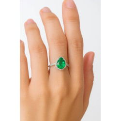 Δαχτυλίδι ροζέτα από ασήμι 925 SILVENZA