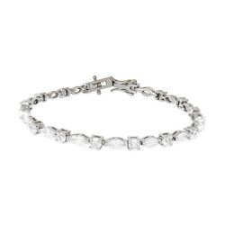 Βραχιόλι Χειροπέδα από ασήμι 925 SILVENZA