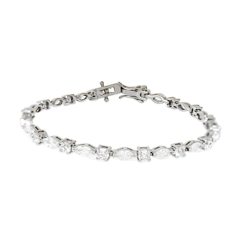 Βραχιόλι Χειροπέδα από ασήμι 925 SILVENZA