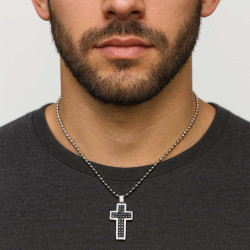 Σταυρός από ανοξείδωτο ατσάλι