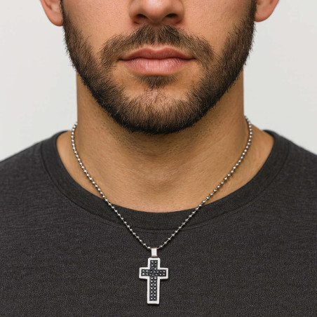 Σταυρός από ανοξείδωτο ατσάλι