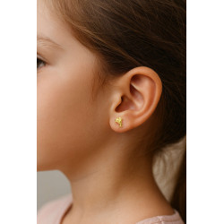 Σκουλαρίκια δελφινάκι από Χρυσό 14 Καρατίων