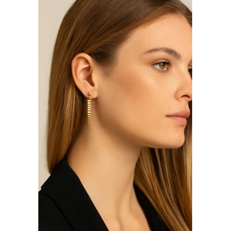 Σκουλαρίκια κρεμαστά απο 14 Καρατίων