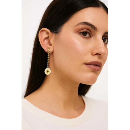 Σκουλαρίκια κρεμαστά απο 14 Καρατίων