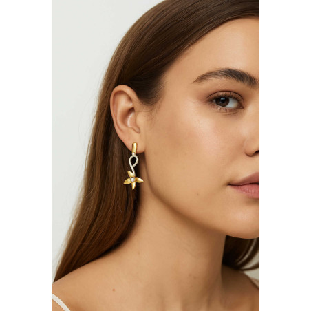 Σκουλαρίκια κρεμαστά απο 14 Καρατίων