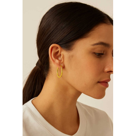 Σκουλαρίκια Κρίκοι απο 14 Καρατίων