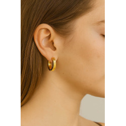 Σκουλαρίκια Κρίκοι από Χρυσό 14 Καρατίων