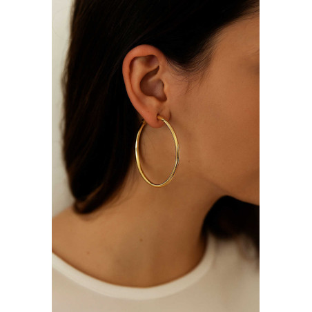 Σκουλαρίκια Κρίκοι απο 14 Καρατίων