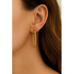 Σκουλαρίκια Κρίκοι απο 14 Καρατίων