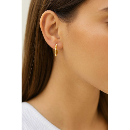 Σκουλαρίκια Κρίκοι από Χρυσό 14 Καρατίων