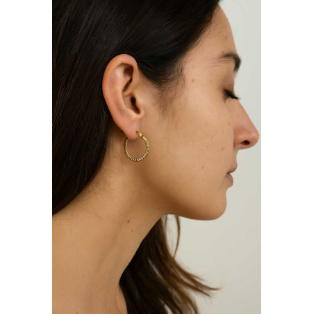 Σκουλαρίκια Κρίκοι από Χρυσό 14 Καρατίων