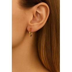 Σκουλαρίκια Κρίκοι από Χρυσό 14 Καρατίων