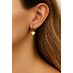 Σκουλαρίκια Κρίκοι από Χρυσό 14 Καρατίων