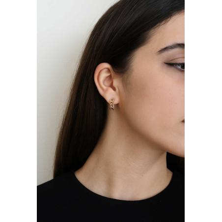 Σκουλαρίκια Κρίκοι από Χρυσό 14 Καρατίων