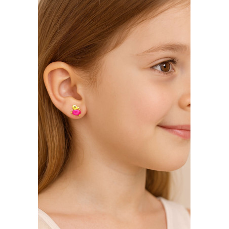 Σκουλαρίκια παπάκι από Χρυσό 9 Καρατίων