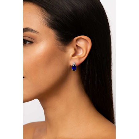 Σκουλαρίκια γυναικεία από λευκόχρυσο 14 Καρατίων