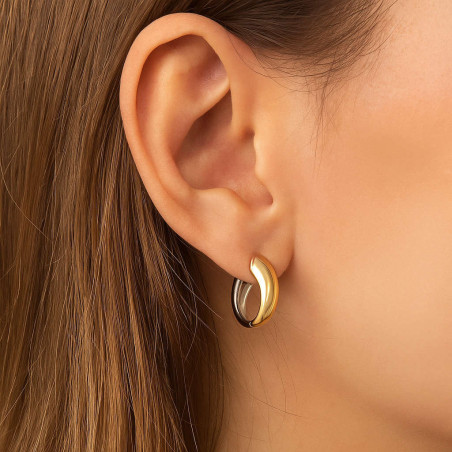 Σκουλαρίκια Κρίκοι από Χρυσό 14 Καρατίων