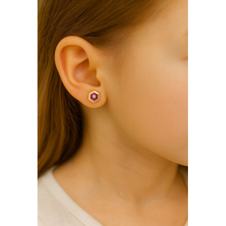 Σκουλαρίκια παιδικά  απο χρυσό 14 Καρατίων