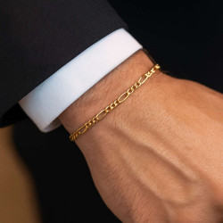 Βραχιόλι χειροπέδα Λευκόχρυσο 9 καρατίων