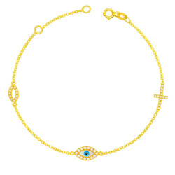 Βραχιολι χρυσός 9 καρατίων