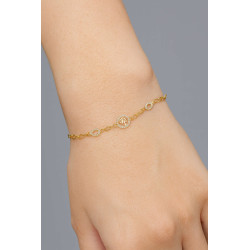 Βραχιόλι χρυσός 9 καρατίων με δέντρο της ζωής