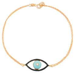 Βραχιόλι Ροζ χρυσός 9 καρατίων