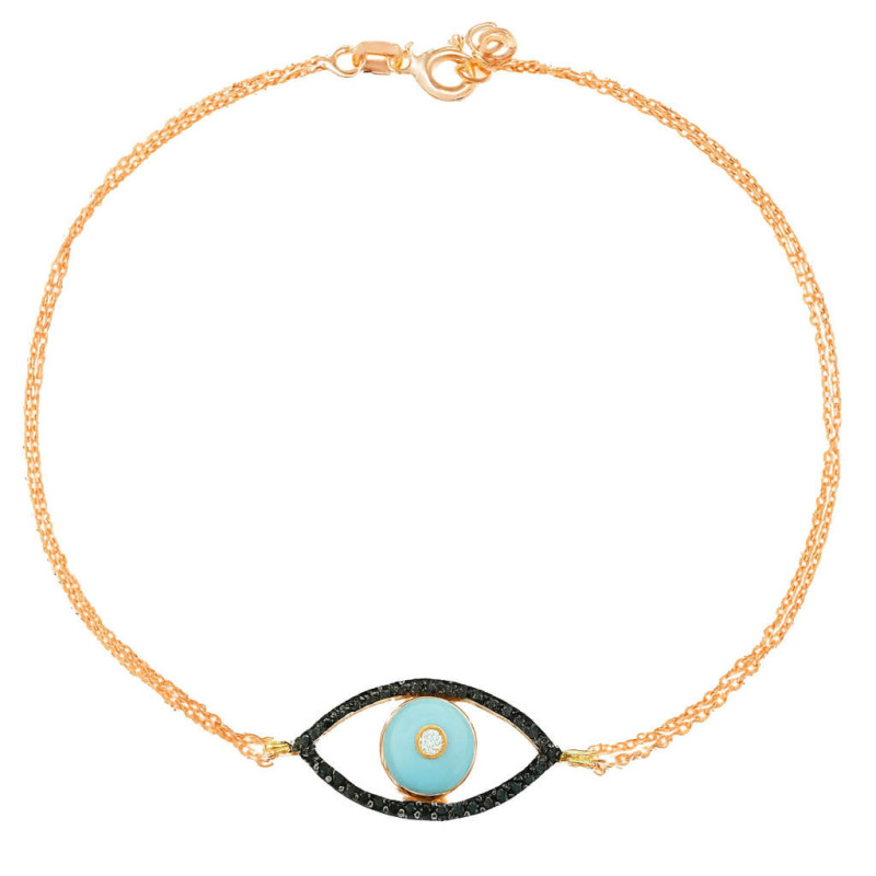 Βραχιόλι Ροζ χρυσός 9 καρατίων