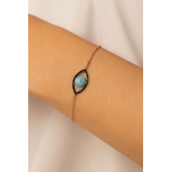 Βραχιόλι Ροζ χρυσός 9 καρατίων