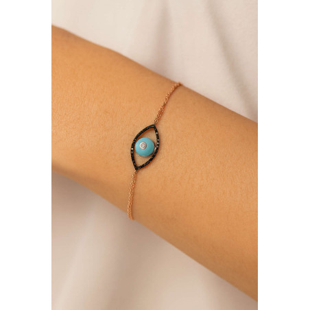 Βραχιόλι Ροζ χρυσός 9 καρατίων