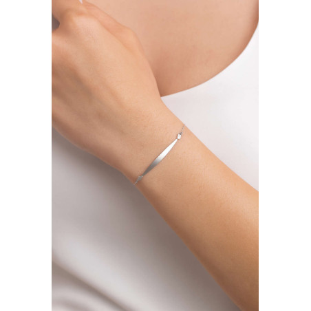 Ταυτότητα από λευκόχρυσο 14 καρατίων