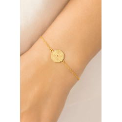 Βραχιόλι κωνσταντινάτο Triantos Χρυσό 14 Καρατίων