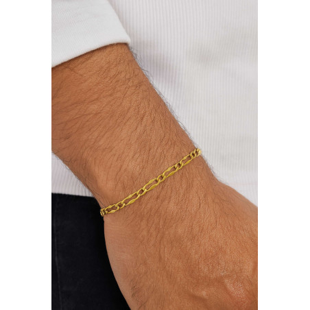 Βραχιόλι χειροπέδα Λευκόχρυσο 14 καρατίων