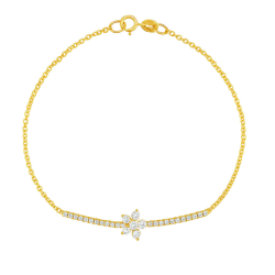 Βραχιόλι από χρυσό 14 καρατίων