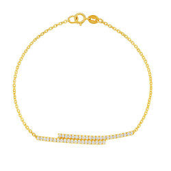 Βραχιόλι από χρυσό 14 καρατίων