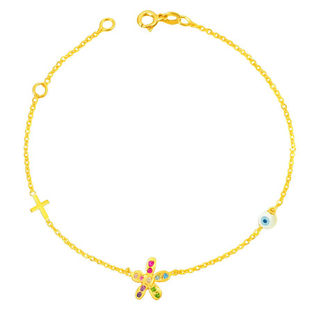 Βραχιολι χρυσός 14 καρατίων