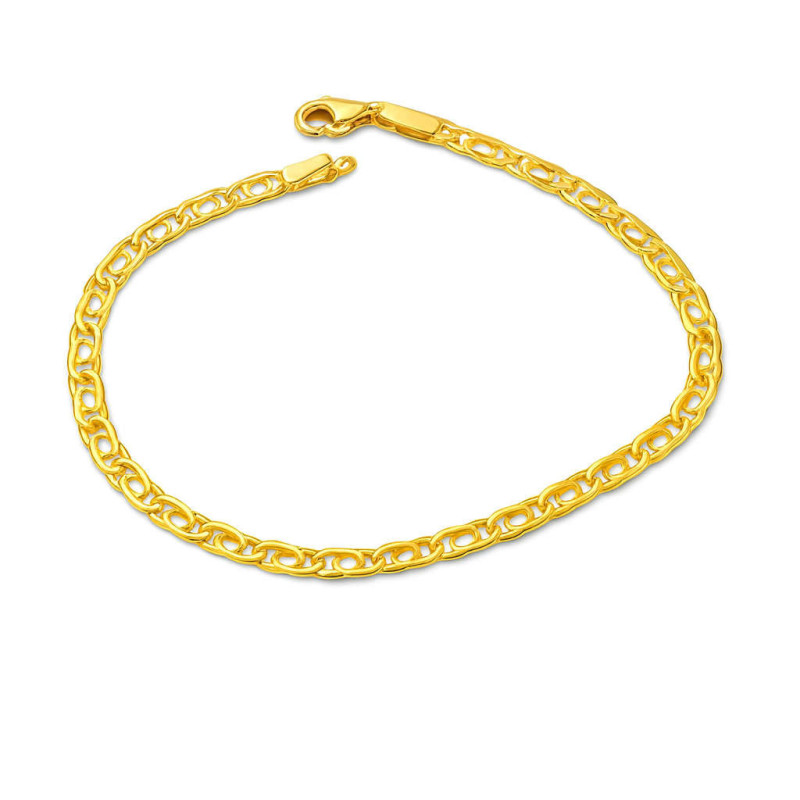 Βραχιόλι χειροπέδα χρυσό 9 καρατίων