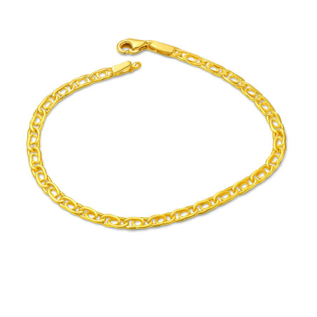 Βραχιόλι χειροπέδα χρυσό 9 καρατίων