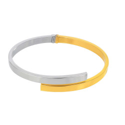 Βραχιόλι χειροπέδα χρυσό 9 καρατίων