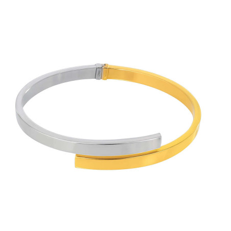 Βραχιόλι χειροπέδα χρυσό 9 καρατίων
