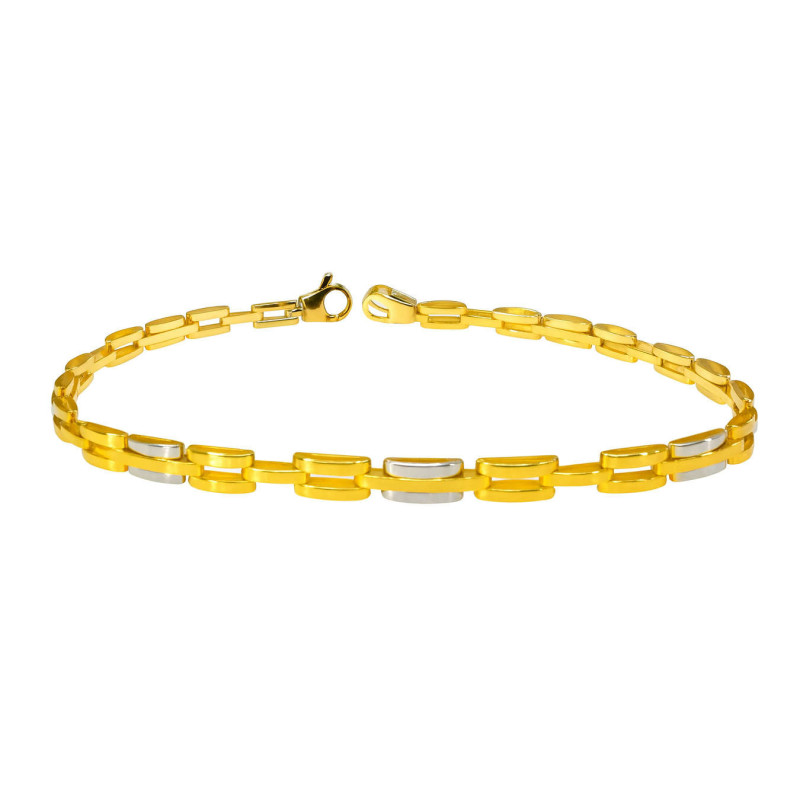 Βραχιόλι Χειροπέδα Χρυσό 14 Καρατιών