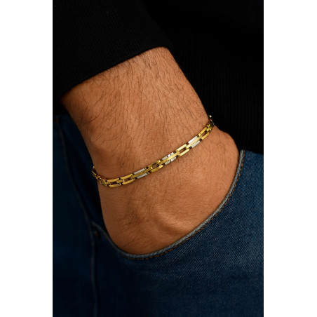 Βραχιόλι Χειροπέδα Χρυσό 14 Καρατιών