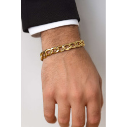 Βραχιόλι χειροπέδα Λευκόχρυσο 14 καρατίων