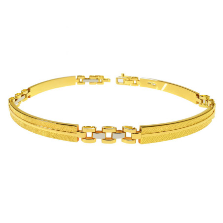 Βραχιόλι Χειροπέδα Χρυσό 14 Καρατιών