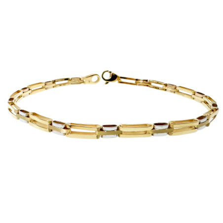 Βραχιόλι Χειροπέδα Χρυσό 14 Καρατιών