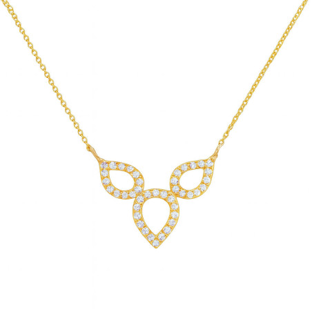 Κολιέ δάκρυ Χρυσό 14 καρατίων