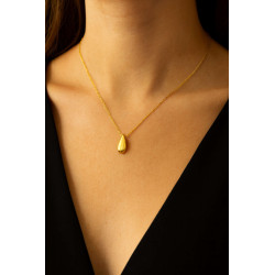 Κολιέ δάκρυ Χρυσό 14 καρατίων