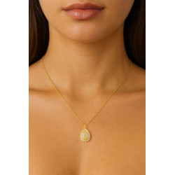 Κολιέ δάκρυ Χρυσό 9 καρατίων